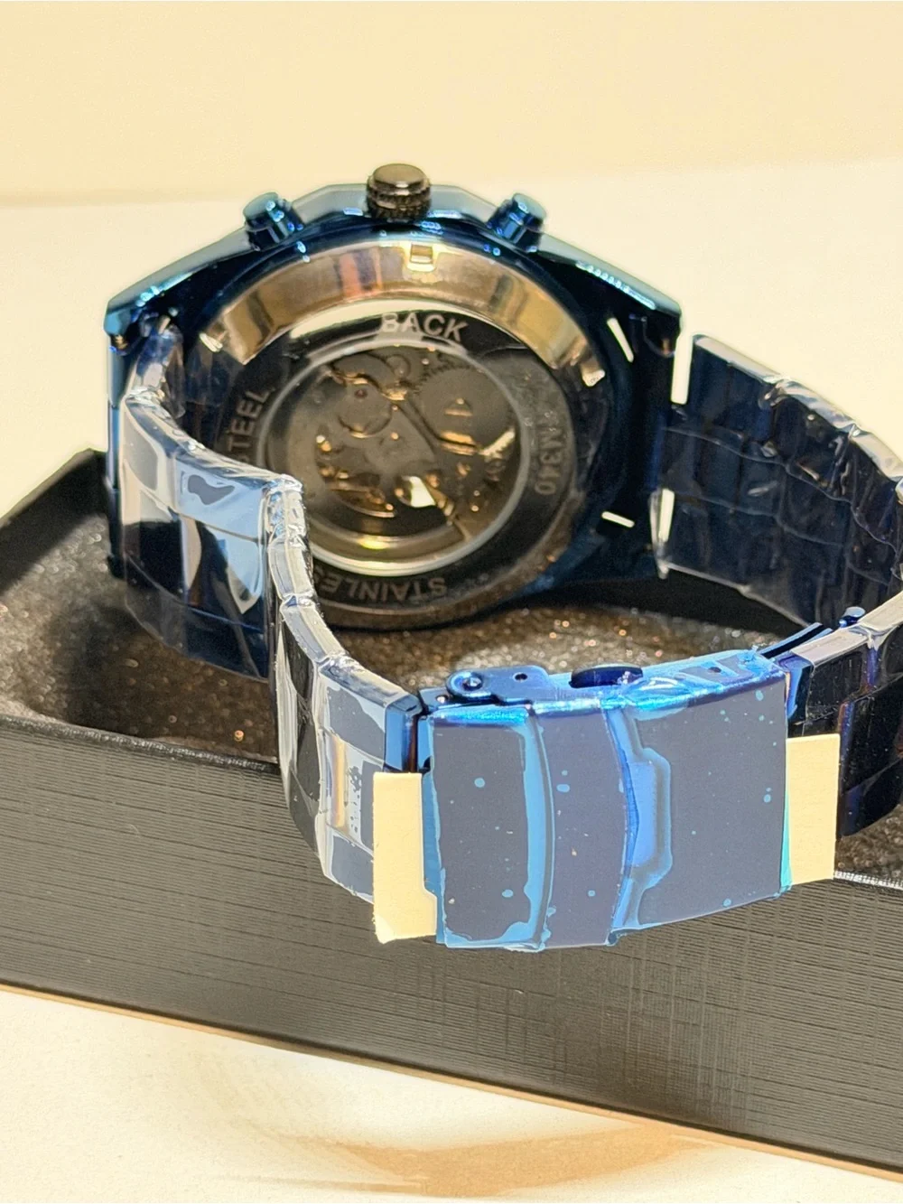 Blue Metallic TM340 Dial Men's Watch